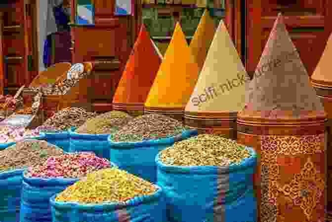 A Bustling Market In Marrakech, With Colorful Spices And Textiles For Sale Travel Mania: Stories Of Wanderlust