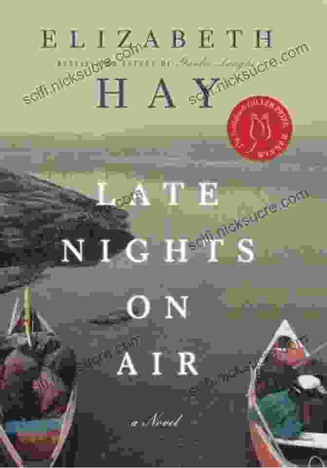 Late Nights On Air Novel Cover Featuring A Woman With A Microphone In A Dimly Lit Room, Surrounded By An Ethereal Atmosphere. Late Nights On Air: A Novel