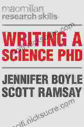 Writing a Science PhD (Macmillan Research Skills)